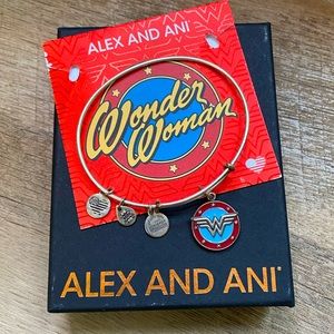 Alex and Ani logo charm bracelet, Wonder Woman, special edition